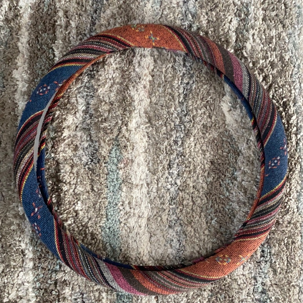 Steering wheel cover